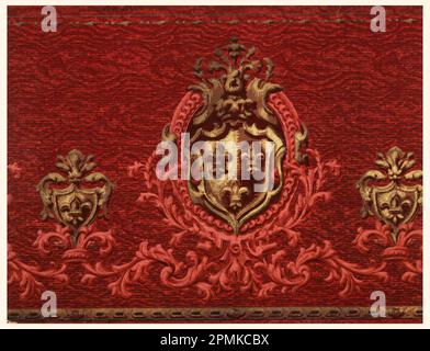 Frieze (USA); distribuito da S.A. Maxwell & Co.; stampato a macchina; 72 x 49 cm (28 3/8 x 19 5/16 pollici) Foto Stock