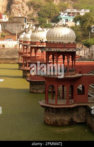 Alwar, Rajasthan 16 Gen 2023: Palazzo della Città di Alwar Foto Stock