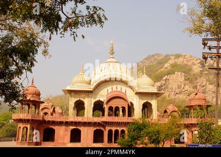 Alwar, Rajasthan 16 Gen 2023: Palazzo della Città di Alwar Foto Stock