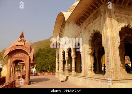 Alwar, Rajasthan 16 Gen 2023: Palazzo della Città di Alwar Foto Stock