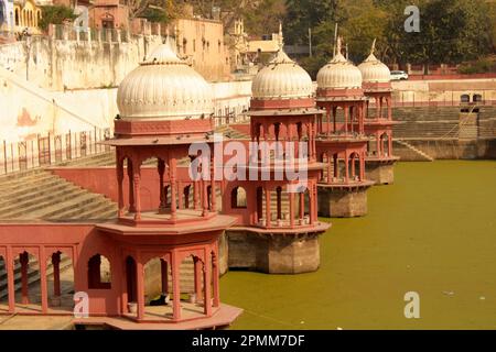 Alwar, Rajasthan 16 Gen 2023: Palazzo della Città di Alwar Foto Stock