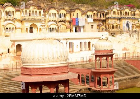 Alwar, Rajasthan 16 Gen 2023: Palazzo della Città di Alwar Foto Stock