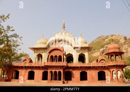 Alwar, Rajasthan 16 Gen 2023: Palazzo della Città di Alwar Foto Stock
