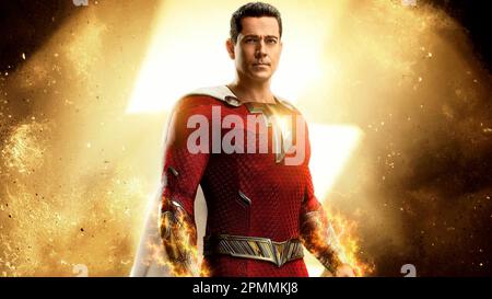 ZACHARY LEVI A SHAZAM! FURIA DEGLI DEI (2023), DIRETTA DA DAVID F. SANDBERG. Credit: DC Entertainment New Line Cinema Warner Bros. / Album Foto Stock