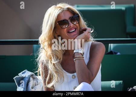 Roquebrune Cap Martin, Francia - 14/04/2023, Victoria SILVSTEDT durante il Rolex Monte-Carlo, ATP Masters 1000 evento di tennis il 12 aprile 2023 al Monte-Carlo Country Club di Roquebrune Cap Martin, Francia - Foto: Matthieu Mirville/DPPI/LiveMedia Foto Stock