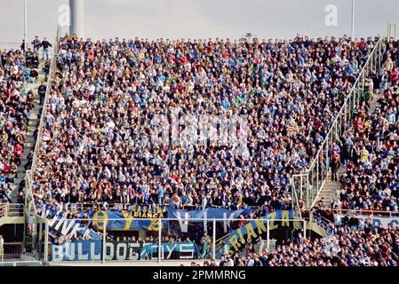 Italia ultraana stagione 1990-91 Serie A - nella foto - fiorentina-inter Foto Stock