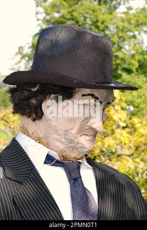 Kettlewell Scarecrow Festival (2010), Wharfedale, North Yorkshire Foto Stock