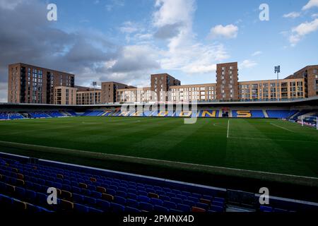 Stadio Wimbledon Plough Lane. Cherry Red Records Stadium. Foto Stock