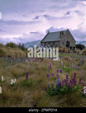 La Chiesa del buon Pastore, Nuova Zelanda Foto Stock