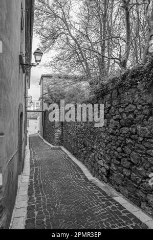 Fornelli, comune italiano di 1.883 abitanti in provincia di Isernia nella regione Molise. Fa parte del circuito della più bella v Foto Stock