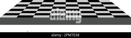 disegno dell'icona della scacchiera Illustrazione Vettoriale