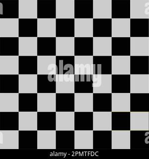 disegno dell'illustrazione dello sfondo della scacchiera Illustrazione Vettoriale