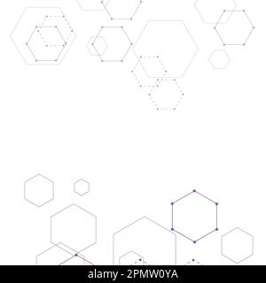 Tecnologia di base. Sfondo della connessione Web. Sfondo connessione. Background tecnologico Illustrazione Vettoriale