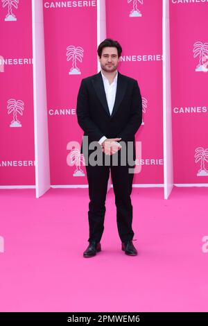 Cannes, Francia. 14th Apr, 2023. CANNES, FRANCIA su 14. 2023 APRILE; il CANNESERIES nominato Festival - giorno 1, Antton partecipa alla cerimonia di apertura del 6th Canneseries International Festival il 14 aprile 2023 a Cannes, Francia., foto e copyright immagini Thierry CARPICO/ATP (CARPICO Thierry/ATP/SPP) Credit: SPP Sport Press Photo. /Alamy Live News Foto Stock