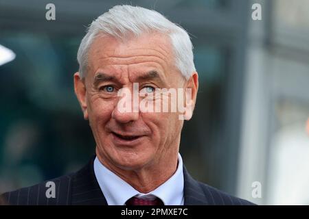 Liverpool, Regno Unito. 15th Apr, 2023. Ian Rush alla commemorazione del disastro di Hillsborough al Randox Grand National Festival 2023 Grand National Day all'Aintree Racecourse di Liverpool, Regno Unito, 15th aprile 2023 (Foto di Conor Molloy/News Images) a Liverpool, Regno Unito il 4/15/2023. (Foto di Conor Molloy/News Images/Sipa USA) Credit: Sipa USA/Alamy Live News Foto Stock