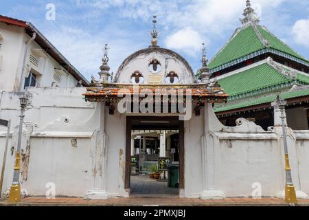 Moschea Kampung Kling a Malacca, Malacca, Malesia. Originariamente costruito nel 1748 Foto Stock