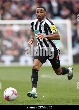 Birmingham, Regno Unito. 15th Apr, 2023. Callum Wilson di Newcastle United durante la partita della Premier League a Villa Park, Birmingham. Il credito dell'immagine dovrebbe essere: Darren Staples/Sportimage Credit: Sportimage/Alamy Live News Foto Stock