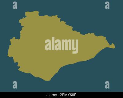 East Sussex, contea amministrativa dell'Inghilterra - Gran Bretagna. Forma a tinta unita Foto Stock