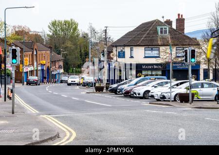 finglas village dublino irlanda 2023 Foto Stock