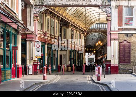 Vista del mercato di Leadenhall Foto Stock