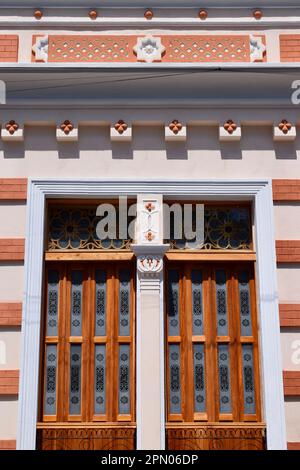 Casa Morisca, una delle meraviglie architettoniche di Merida. Merida, Yucatan, Messico. Foto Stock