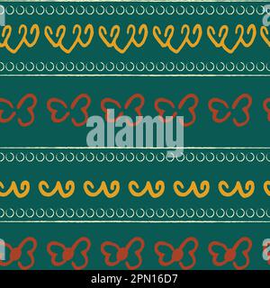 Ikat modello popolare geometrico etnico ornamento orientale vettore disegno etnico stile azteco tribale senza cuciture sfondo modello africano indiano scandinavo messicano carta da parati batik. Illustrazione Vettoriale
