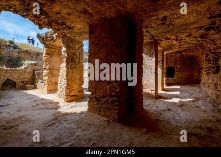 Tomba dei Re sito archeologico, Kato Paphos, Paphos, Cipro. Foto Stock