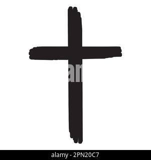 Cross Christian Cross Vector Illustrator Illustrazione Vettoriale