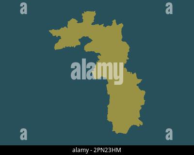 Malvern Hills, distretto non metropolitano dell'Inghilterra - Gran Bretagna. Forma a tinta unita Foto Stock