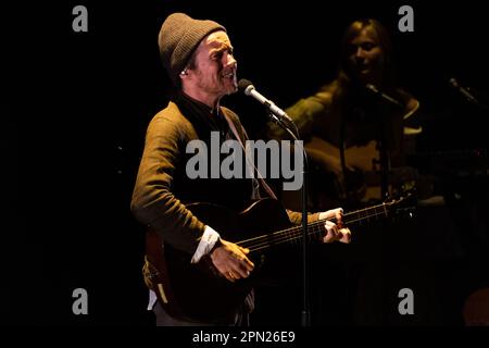 Damien Rice si esibisce dal vivo al Teatro dal Verme di Milano il 29th 2023 marzo Foto Stock