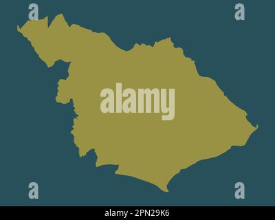 New Forest, distretto non metropolitano dell'Inghilterra - Gran Bretagna. Forma a tinta unita Foto Stock