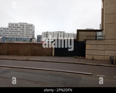 Architettura autour de la Gare Montparnasse , Parigi, Francia Foto Stock