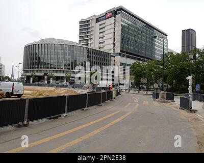 Architettura autour de la Gare Montparnasse , Parigi, Francia Foto Stock