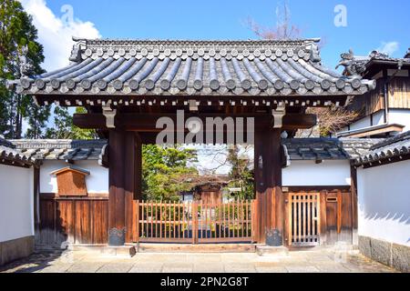 Kyoto, Giappone - Marzo 31st 2019; Tempio di Myoshin-ji Foto Stock