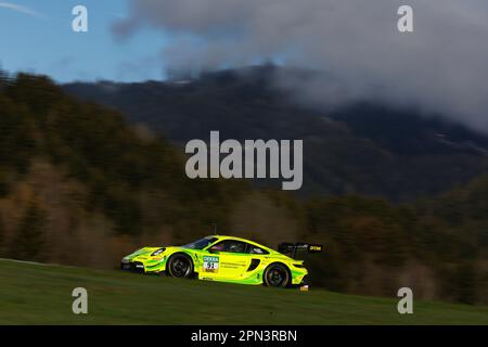 Spielberg, Austria: DTM Test Spielberg, 91 Manthey EMA DEU Porsche 911 GT3 R Thomas Preining Foto Stock