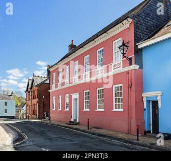 La canonica in Fore Street, Plympton St Maurice Foto Stock