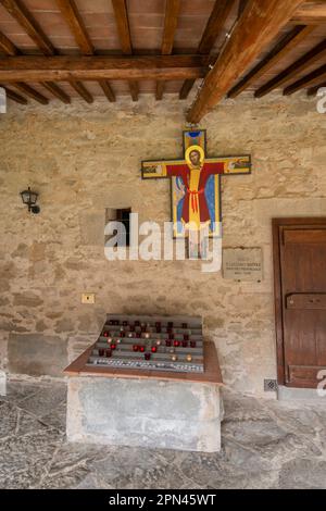 Convento de le celle a Cortona, Italia Foto Stock