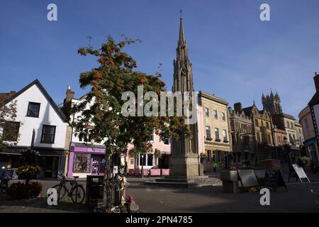 Glastonbury Town, Somerset, Inghilterra, Regno Unito. Foto Stock