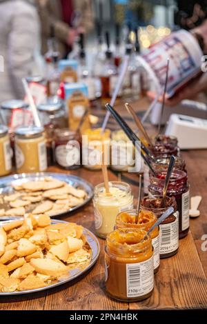 Miele di Tiptree e marmellata Foto Stock