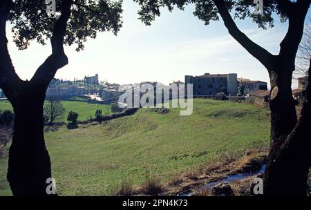 Tourtour chiamato il villaggio nel cielo Provenza Foto Stock