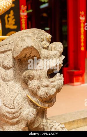 Il Tempio Cinese di Guan di, Kuala Lumpur, Malesia Foto Stock