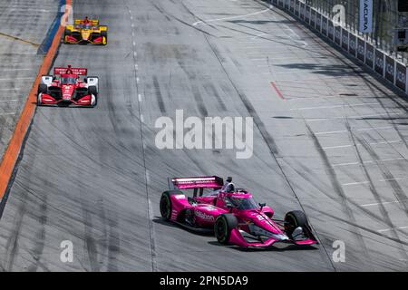 Long Beach, Stati Uniti. 16th Apr, 2023. 27 KIRKWOOD Kyle (usa), Andretti Autosport, Dallara IR18 Honda, azione in occasione del Gran Premio Acura di Long Beach 2023, 3rd° round della 2023 NTT IndyCar Series, dal 14 al 16 aprile 2023 sulle strade di Long Beach, a Long Beach, California, Stati Uniti d'America - Photo Florent Gooden/DPPI Credit: DPPI Media/Alamy Live News Foto Stock