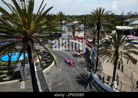 Long Beach, Stati Uniti. 16th Apr, 2023. 27 KIRKWOOD Kyle (usa), Andretti Autosport, Dallara IR18 Honda, azione in occasione del Gran Premio Acura di Long Beach 2023, 3rd° round della 2023 NTT IndyCar Series, dal 14 al 16 aprile 2023 sulle strade di Long Beach, a Long Beach, California, Stati Uniti d'America - Photo Florent Gooden/DPPI Credit: DPPI Media/Alamy Live News Foto Stock