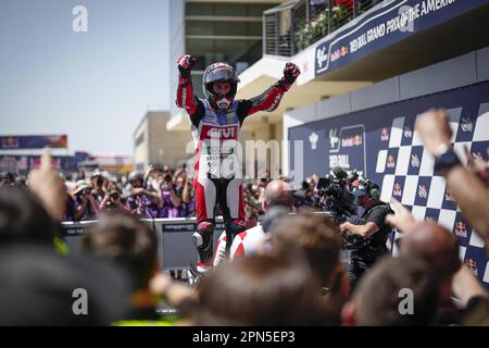 Austin, Stati Uniti. 16th Apr, 2023. Gare di MotoGP Red Bull Grand Prix di Las Americas al Las Americas Circuit, Austin, Texas, 16 aprile 2023 in foto: Alex RINS Carreras del Gran Premio de Las Americas en el circuito de Las Americas, Austin, Texas. 16 de Abril de 2023 POOL/ MotoGP.com/Cordon le immagini per la stampa saranno solo per uso editoriale. Credito obbligatorio: © motogp.com Credit: CORDON PRESS/Alamy Live News Foto Stock