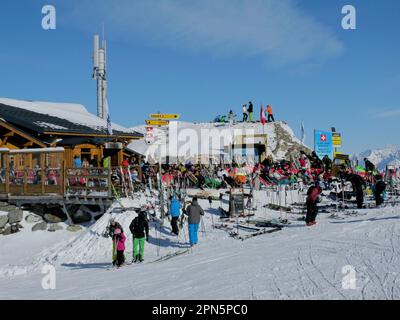 Cottage Opadcha, alta Savoia, Francia Foto Stock