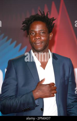 Makita Samba partecipa alla prima edizione del 'Paris 13th District' nel Regno Unito durante il BFI London Film Festival 65th al Royal Festival Hall di Londra. Foto Stock