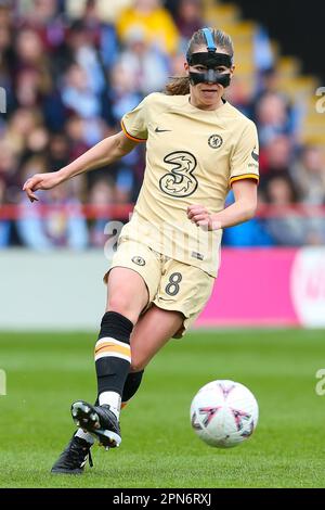 Chelsea's Melanie Leupolz durante la Vitality Women's fa Cup, incontro semifinale al Poundland Bescot Stadium, Walsall. Data immagine: Domenica 16 aprile 2023. Foto Stock