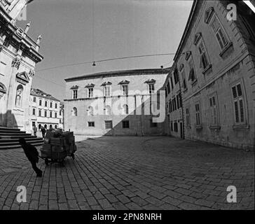 Dubrovnik, Croazia, aprile 1979 Foto Stock