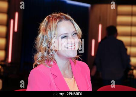 Lisa Feller bei der Aufzeichnung der WDR-Talkshow 'Kölner Treff' im WDR Studio BS 2. Köln, 07.10.2022 Foto Stock