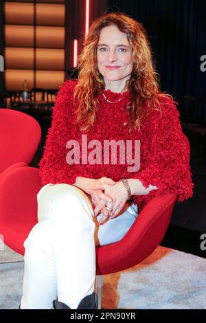 Anne Ratte-Polle bei der Aufzeichnung der WDR-Talkshow 'Kölner Treff' im WDR Studio BS 2. Köln, 09.03.2023 Foto Stock